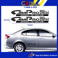 Proton Campro Car Sticker / 1pair 2pcs / cs641