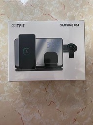 ITFIT by Samsung C&T 三合一多功能無線充電板 (包括30W旅行充電器) ITFITPW06