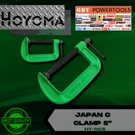 Hoyoma Japan C Clamp 5'' - ODV POWERTOOLS