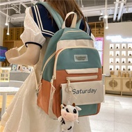 school bag for girls deuter school bag 2023 New Large Capacity High School Student Schoolbag for Female Middle School Students Junior High School Students Backpack for Sixth Grade