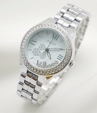 Julius นาฬิกาแฟชั่นเกาหลีของแท้ 💯% ประกันศูนย์ไทย นาฬิกาข้อมือผู้หญิง สายสแตนเลส รุ่น Ja-811
