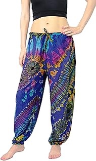 Orient Trail Women's Yoga Pajama Tie Dye Hippie Pants Size US 4-12