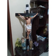CRUCIFIX ( 3 FEET AND 6 INCHES ) MADE IN FIBERGLAS