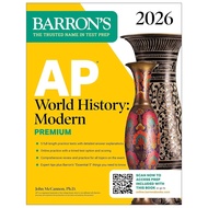 Chulabook|c321|Books|AP WORLD HISTORY: MODERN PREMIUM 2026: 5 PRACTICE TESTS + COMPREHENSIVE REVIEW 