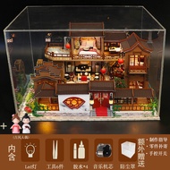 Handmade Villa รุ่น House Creative Diy Small House ของขวัญวันเกิดสําหรับสาวความสุขยาวนาน Tian Chang