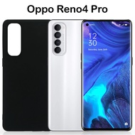 เคสใส เคสสีดำ กันกระแทก ออปโป้ รีโน่ 4 / ออปโป้ รีโน่ 4 โปร รุ่นหลังนิ่ม  Use For OPPO Reno 4 / OPPO Reno 4 Pro Tpu Soft Case