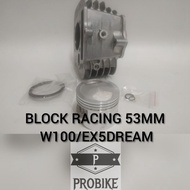 BLOCK EX5 DREAM/W100 53MM W100/EX5 DREAM COMPLETE SET