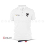 Polo T Shirt Proton Motorsport Division Logo R3 Satria Perdana Baju Sulam Cotton Fashion Jahit High 