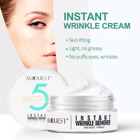 AUQUEST 5 Seconds Instant Anti Wrinkle Face Cream Peptide Anti Aging Lifting Firming Nourish Facial