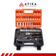53 in 1 socket wrench Set 53 pcs socket wrench 1/ 4" socket wrench Package Repair Tools