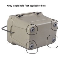 4 Pcs Rack Replacement Cooler Feet, Non-Slip Rubber Feet For Rtic Coolers 20Qt