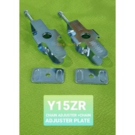 YAMAHA Y15ZR/Y15ZR V1,V2/Y15Z YSUKU CHAIN ADJUSTER/ADJUSTER RANTAI Y15ZR (SET)CHAIN ADJUSTER PLATE/C