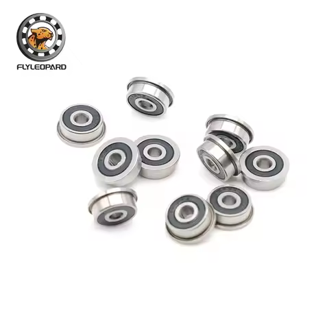 F623 RS Bearing 3x10x4 mm ABEC-7 2PCS Flanged Bearing F623-RS Ball Bearings F623RS 3D Print Bearings