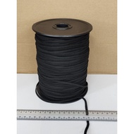(BJ 0594R) Tali getah leper lembut 6 cord / 5 mm / 260 meter / gulung