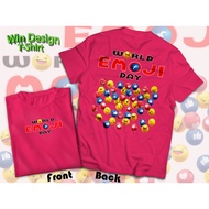 Screen-Printed T-Shirt EMOJI