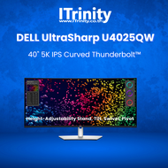 Dell U4025QW UltraSharp 40 Curved Thunderbolt™ Hub Monitor เดลล์ จอมอนิเตอร์ จอโค้ง 39.7 นิ้ว IPS 5K
