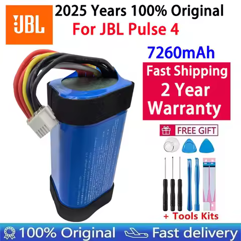 2025 Years 100% Original Bluetooth Speaker Battery For JBL Pulse 4 Pulse4 7260mAh Player Rechargeabl