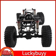 Luckybuyy-my AUSTAR 313mm Wheelbase Chassis Frame W/ Tries for 1/10 AXIAL SCX10 II 90046 90047 RC Cr