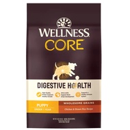 Wellness CORE Digestive Health Puppy Chicken &amp; Brown Rice Dry Dog Food (24lb)