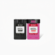 MOSHU | For HP Deskjet Printer 2700 805XL Black and Color Large Capacity Ink Cartridge