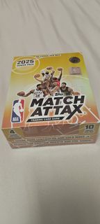 NBA Match Attax 2025 卡盒| 全新未開