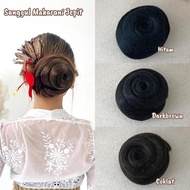 STARLIGHT BALI - Maharani Bun Clip-on Bun/ Circle Clip-on Bun/ Circle Bun/ Instant Bun/ Wig