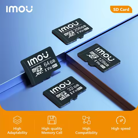 IMOU 32G/64G/128G/256G/512G SD Card Memory Card High Speed Exclusive Micro SD XC Card for Surveillan