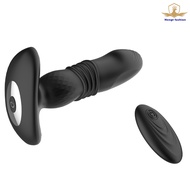 Hengt 3pcs Kit Telescopic Vibrating Butt Plug Anal Vibrator Wireless Remote Sex Toys For Women Ass Anal Dildo Prostate Massager