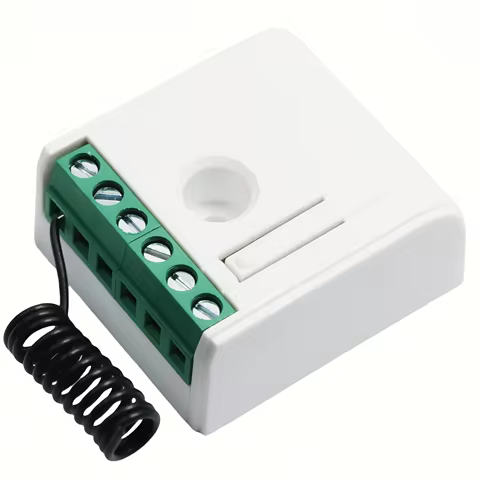2025 new arrival 433.92mhz 9~24V AC/DC Relay 1 Channel Receiver compatible fixed code & rolling code