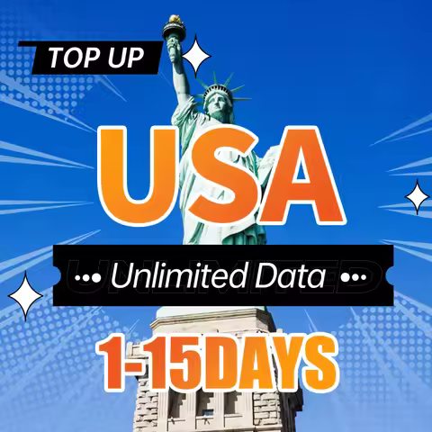 USA Prepaid 4G SIM Card 1-15day Travel Unlimited Internet without number usa sim Unlimited data supp