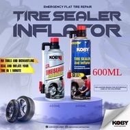 ◈ ◪ § Koby Tire Inflator and Sealant Premium Quality 450ml | Best Performance