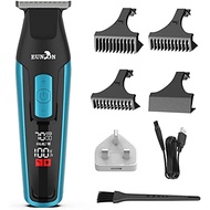 EUNON Hair Clippers Men, Professional Men's Beard Trimmer, Cordless Rechargeable Hair Clippers, Hair Cutting Kit with 4