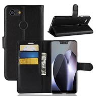 Litchi Leather Phone Case For Google pixel 6 Pro 3 XL 3XL 6A 4A 5G Wallet With Card Slot Holder Flip Case Cover
