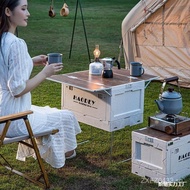 Camping Picnic Camping Folding Box Storage Box Storage Box Storage Box Trunk Outdoor Storage Box Tab