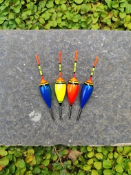 Pelampung pancing / kumbul pancing medan sungai panjang 7cm (harga perbiji)