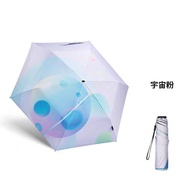 ร่มกันแดดกันฝนพับได้ขนาดเล็กน้ำหนักเบาสำหรับผู้หญิง Knirps 6K รุ่นพิเศษป้องกันรังสียูวี ร่มกันฝนพับไ