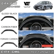 Vemart Honda city gm6 2014-2020 car meter frame cover garnish accessories