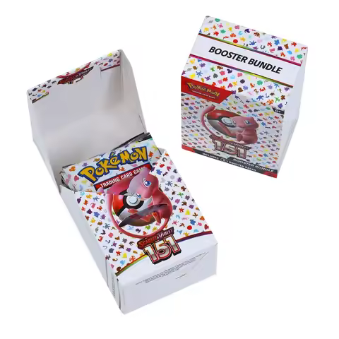 Pokemon TCG Scarlet Violet 151 Booster Box Chase Mew Pikachu Charizard Ex Premium Collectible Tradin