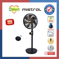 Retrograde by Mistral 12” DC Motor Metal Stand Fan with Remote [MMSF12R]