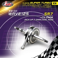 Honda Wave125 r s x w125 racing crankshaft assy jet 7mm 14mm rod 103L Ikk racing high quality