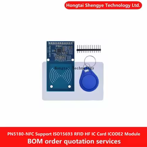 PN5180-NFC module supports ISO15693 RFID HF IC card ICODE2 read/write module