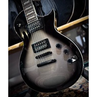 ESP LTD EC-256 Electric Guitar - Silver Sunburst Teardrop