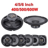 ✥1Pcs 4/5/6 Inch Car Speakers 400/500/600W Vehicle Door Subwoofer Audio Stereo Full Range Freque o☽