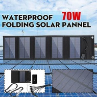 < LOCAL SELLER > 12W Solar Foldable Bag Charger 70W Can Fix 5V USB Outdoor Mobile Phone Portable Sol