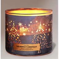 THE PERFECT CHRISTMAS 3 WICK CANDLE- BATH AND BODY WORKS SPECIAL CHRISTMAS EDITION