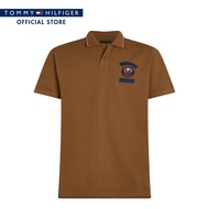 Tommy Hilfiger เสื้อโปโลผู้ชาย รุ่น MW0MW33271 GWJ - สีเบจ