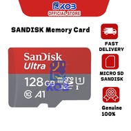 SanDisk Ultra A1 Class 10 microSD UHS-I Card for Smartphone & Tablets(16GB-512GB) UP TO 140MB/s