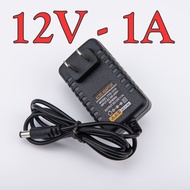 DC Adapter 12V 1A-2A อะแดปเตอร์ CCTV Adapter 12V 2A 2000 mAh สำหรับกล้องวงจรปิด หัวสองขนาด