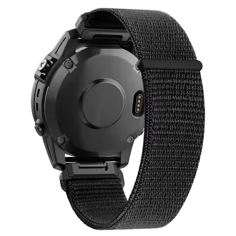 20mm 22mm 26mm Nylon Breathable Strap Applicable for Garmin Fenix 7X/Fenix6X/Fenix 7/ Fenix 6/Fenix 