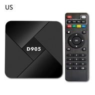 Android Box Smart TV Box 3D 4K D905 Video Android Box Set Support 4K Hd 1+8G Remote Control Hdmi Cable Power Supply TV Receivers